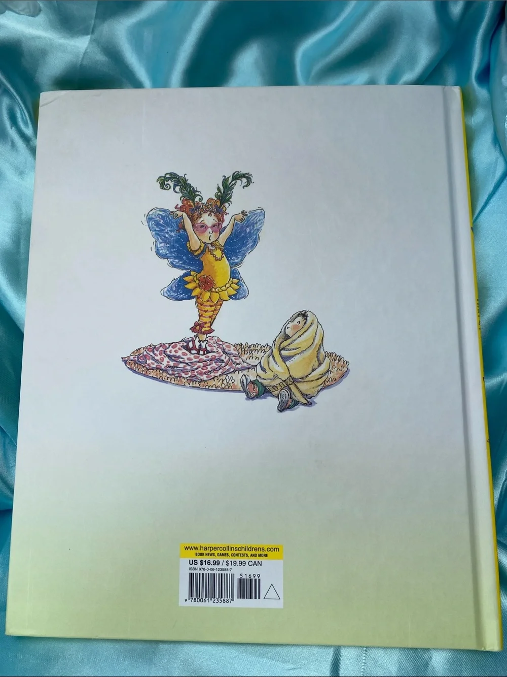 Fancy Nancy Bonjour, Butterfly - Yellow Large Hardcover Children's Book